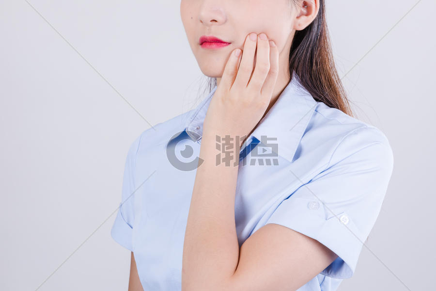商务女士痛苦难受情绪表现摄影图5853*3902图片素材免费下载-编号711823-潮点视频