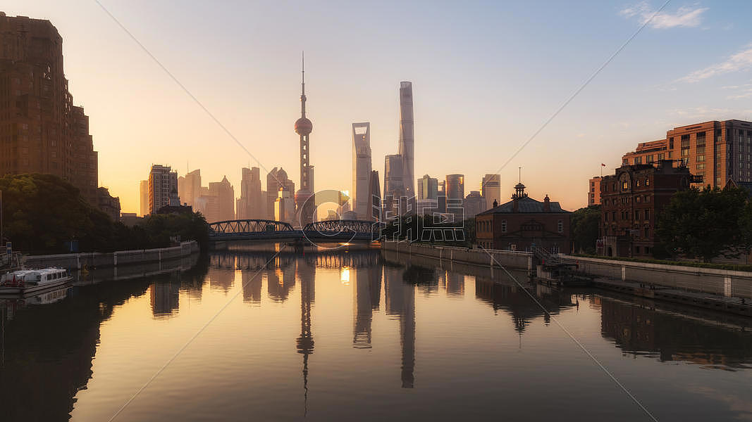 上海东方明珠城市建筑风光图片素材免费下载