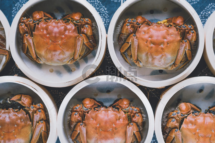 传统秋天美食大闸蟹图片素材免费下载
