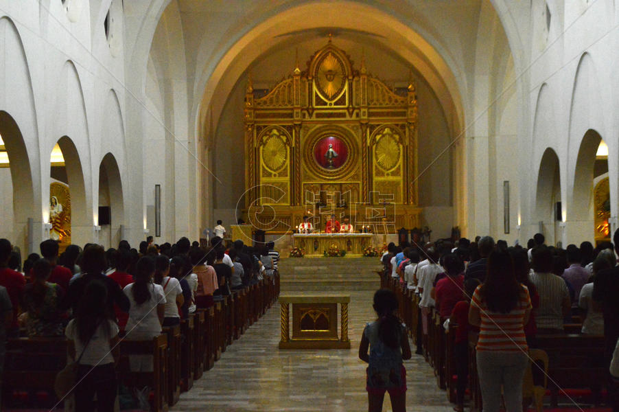 菲律宾天主教教堂图片素材免费下载