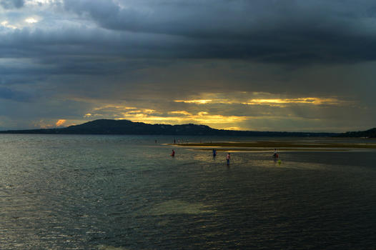 菲律宾博龙岸海滩风景图片素材免费下载