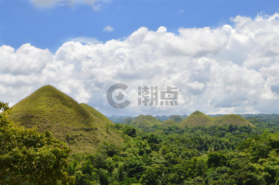 菲律宾面包山唯美照片图片素材免费下载