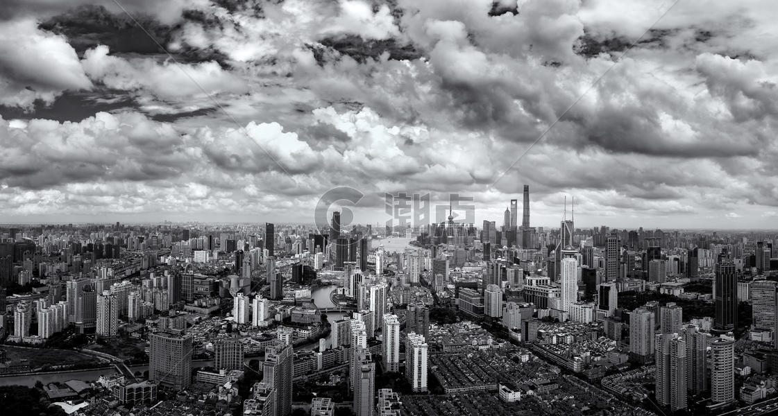 上海地标城市风光图片素材免费下载