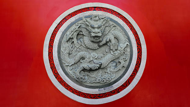 中国龙浮雕图片素材免费下载