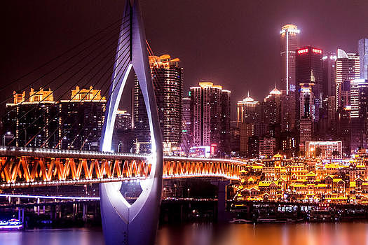重庆夜景图片素材免费下载