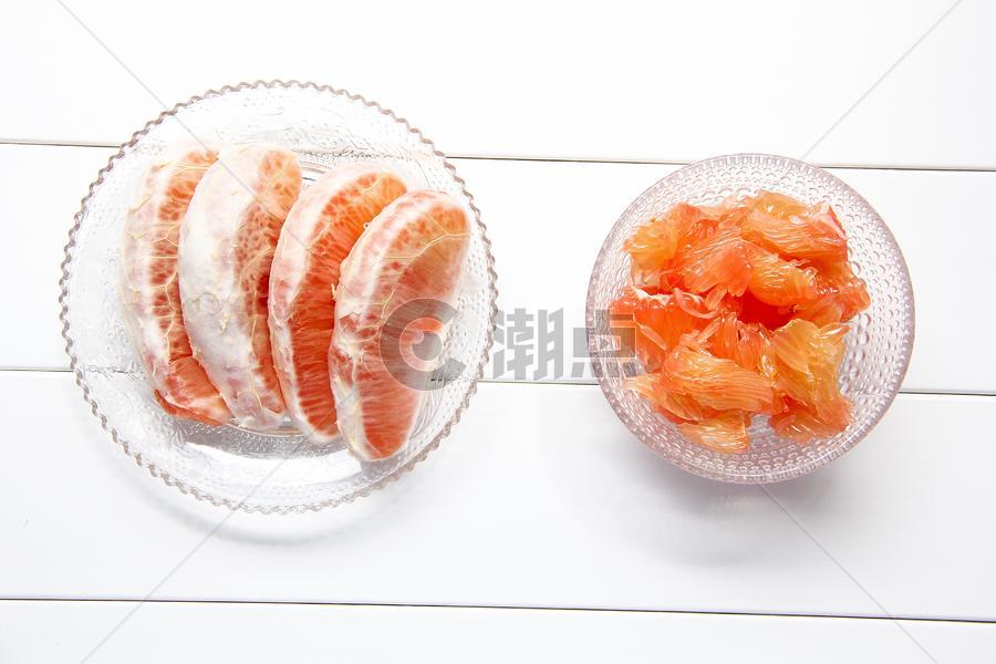 新鲜水果红心柚图片素材免费下载
