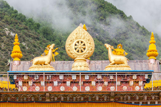 藏式寺庙图片素材免费下载