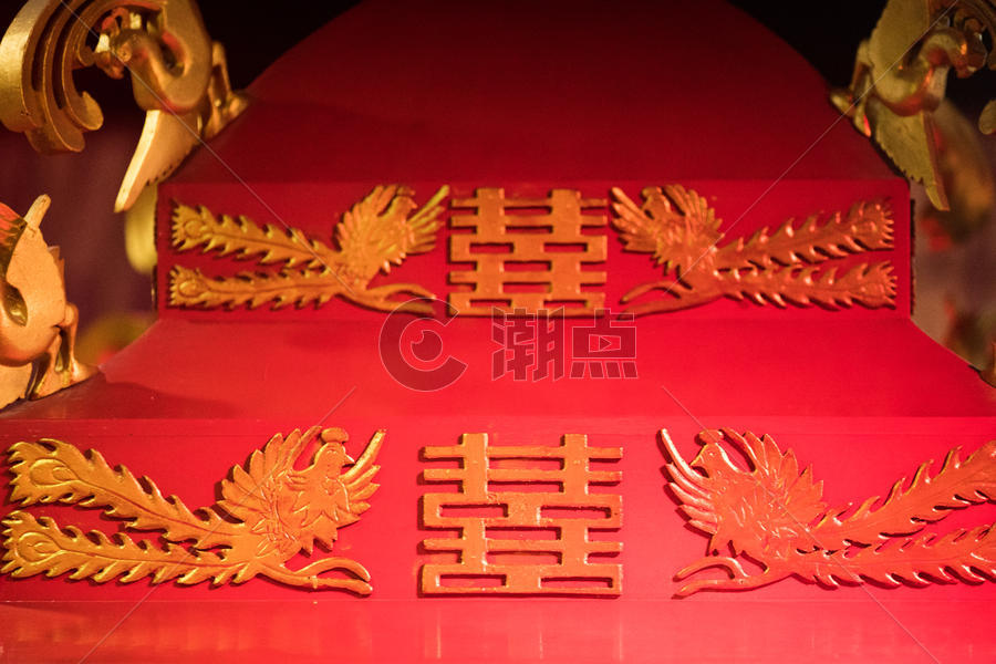 中国元素传统婚礼八抬大轿图片素材免费下载
