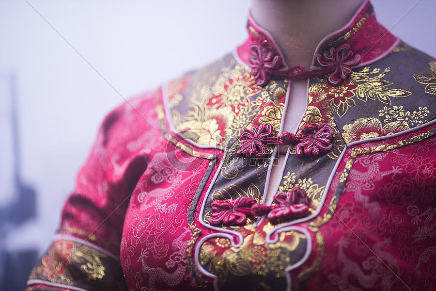 中国元素旗袍图片素材免费下载