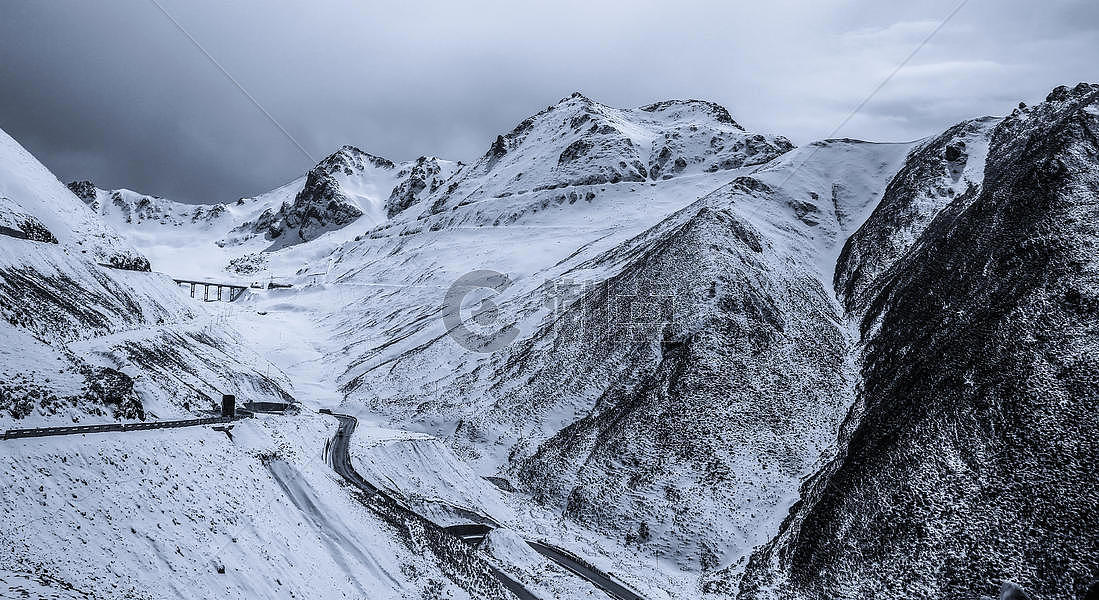 青海雪山图片图片素材免费下载