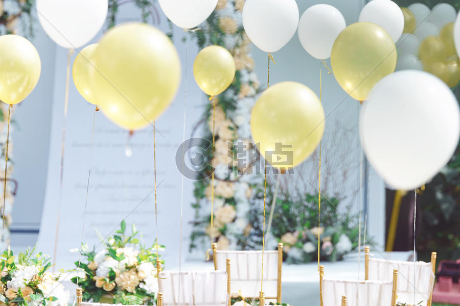 婚礼气球图片素材免费下载