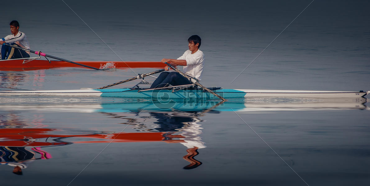 划船皮划艇竞速比赛图片素材免费下载