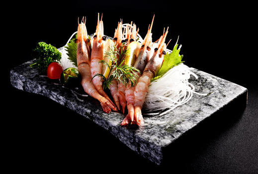 新鲜海鲜野生龙虾大虾图片素材免费下载