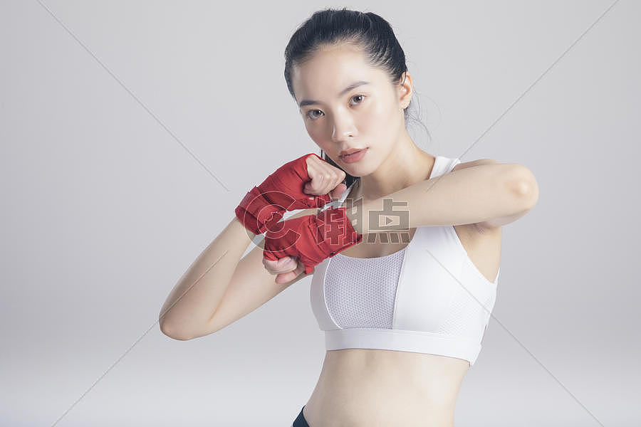拳击运动健身女性图片素材免费下载