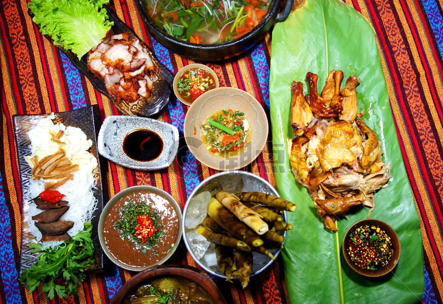 少数民族云南傣族美食图片素材免费下载