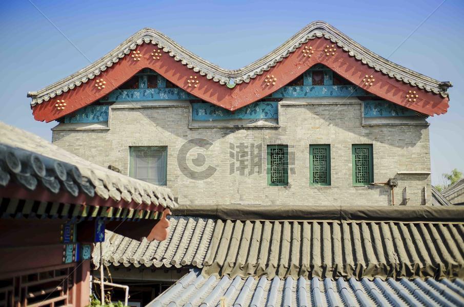 老北京的房檐图片素材免费下载