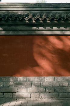 北京古建筑的墙图片素材免费下载