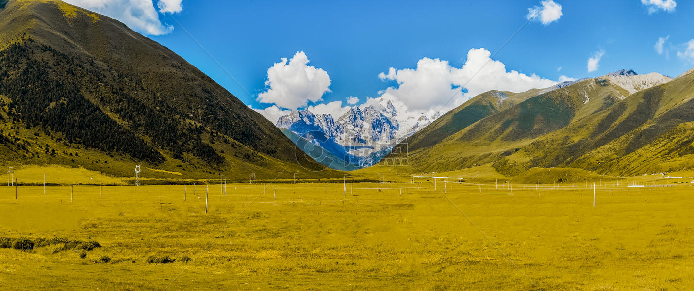 青藏公路美景图片素材免费下载