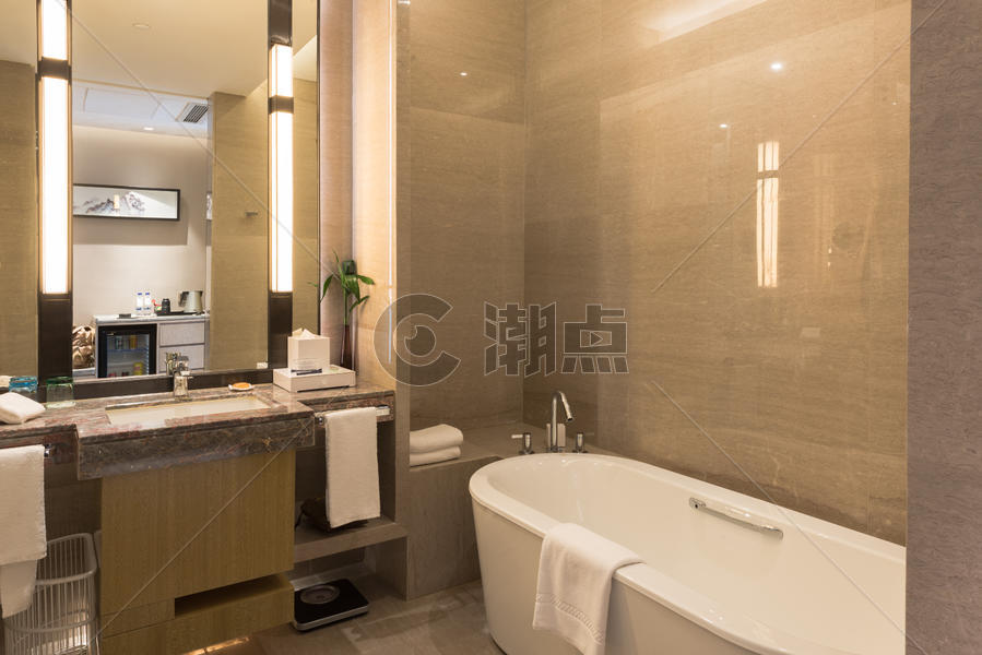 酒店卫生间浴室图片素材免费下载