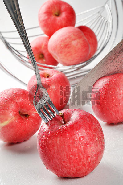 红苹果 富县苹果图片素材免费下载