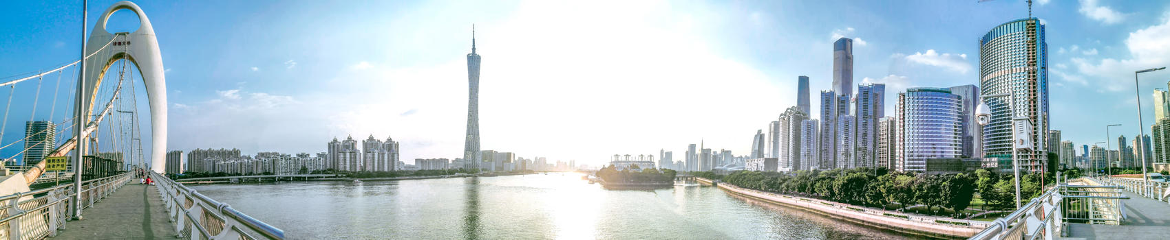 广州地标建筑全景图图片素材免费下载