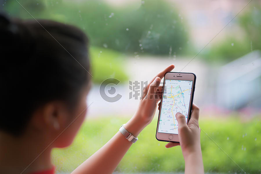 城市手机地图导航图片素材免费下载