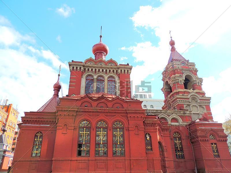 哈尔滨教堂图片素材免费下载