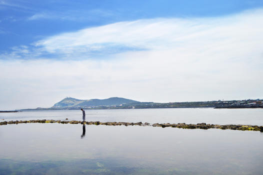 韩国济州岛牛岛唯美自然风光图片素材免费下载