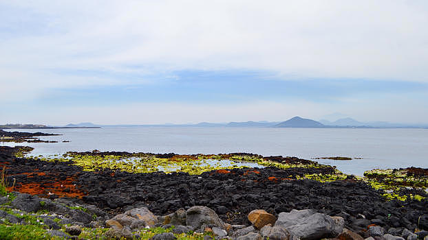 韩国济州岛牛岛唯美自然风光图片素材免费下载