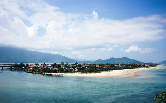 越南沿海小镇图片素材免费下载