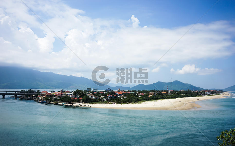 越南沿海小镇图片素材免费下载