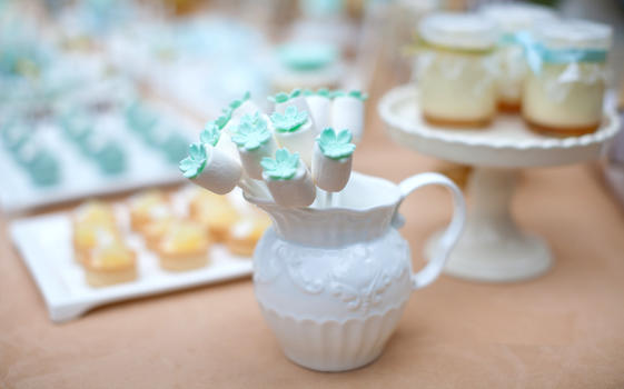 小清新婚礼蛋糕甜点图片素材免费下载
