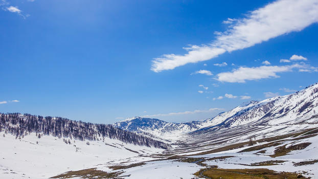 新疆秋季自然风光图片素材免费下载