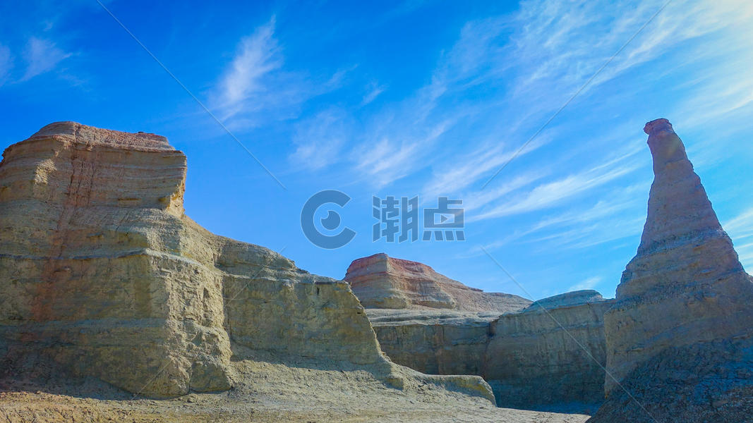新疆魔鬼城景区图片素材免费下载