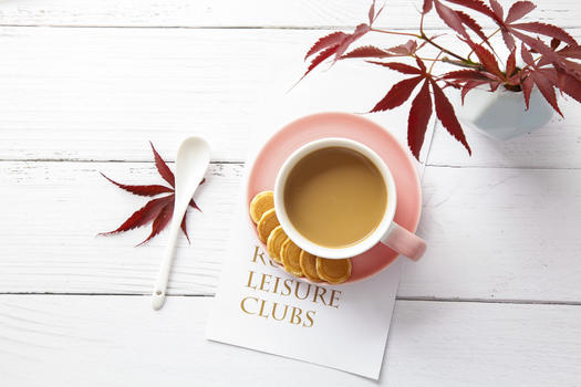 秋日咖啡下午茶图片素材免费下载