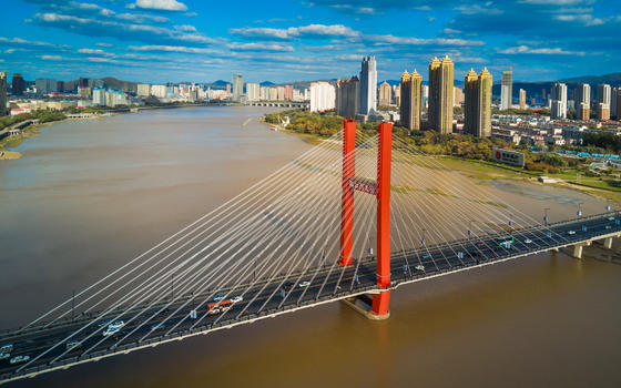 吉林跨江大桥图片素材免费下载