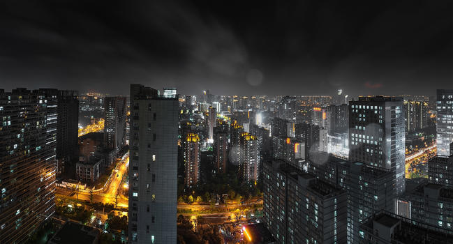 城市夜景图片素材免费下载