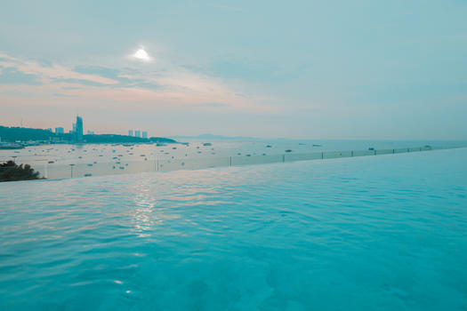 泰国天台泳池图片素材免费下载