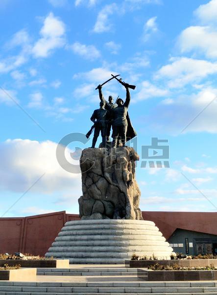 世界反法西斯战争海拉尔纪念馆雕塑图片素材免费下载
