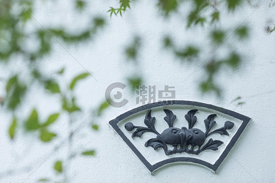 中国风的庭园元素图片素材免费下载