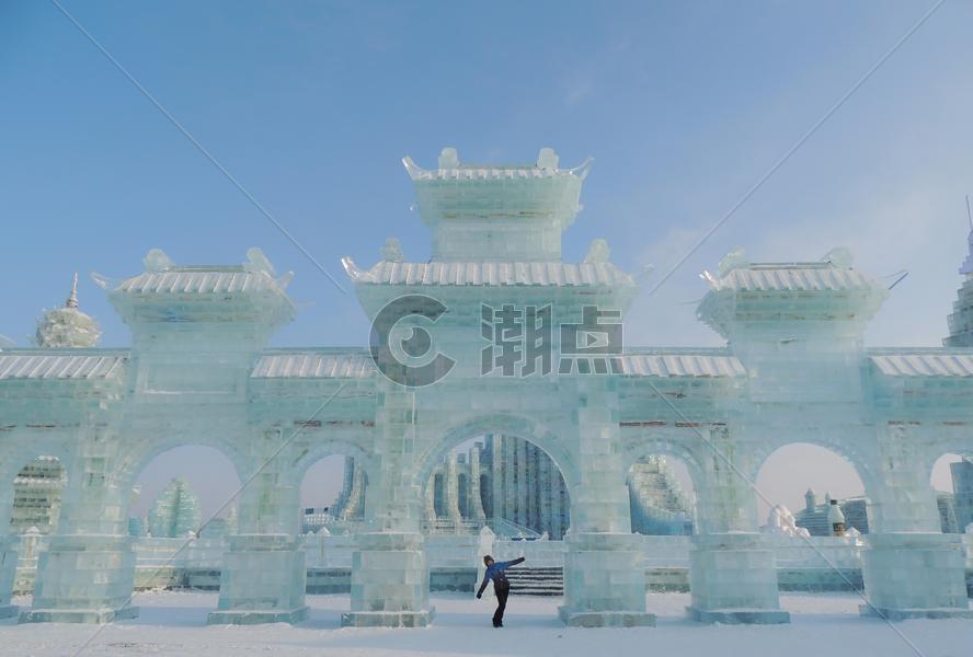 哈尔滨冰雪大世界图片素材免费下载