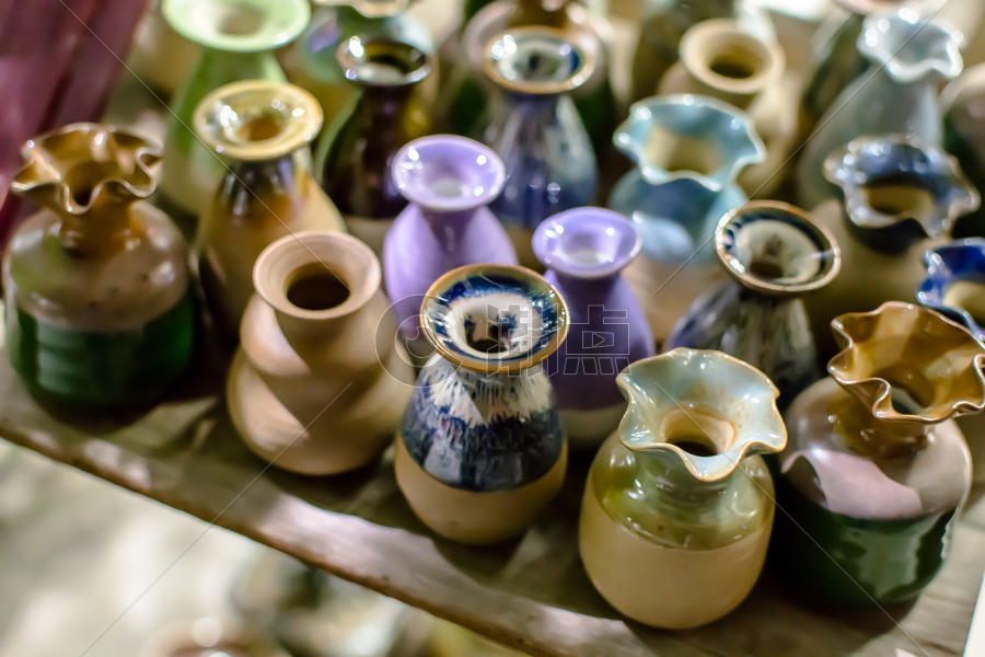 中国传统手工瓷器背景图片素材免费下载