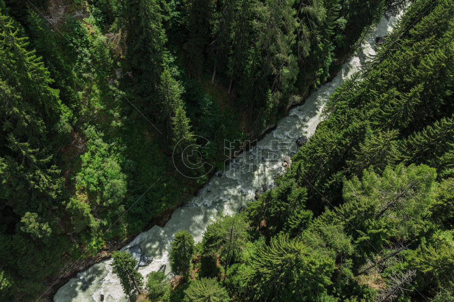  欧洲瑞士山色俯拍图片素材免费下载