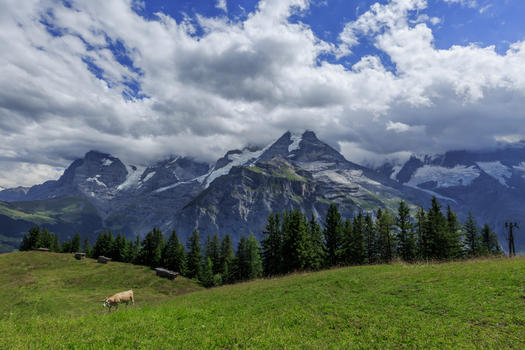瑞士旅游瑞士湖光山色瑞士风景图片素材免费下载