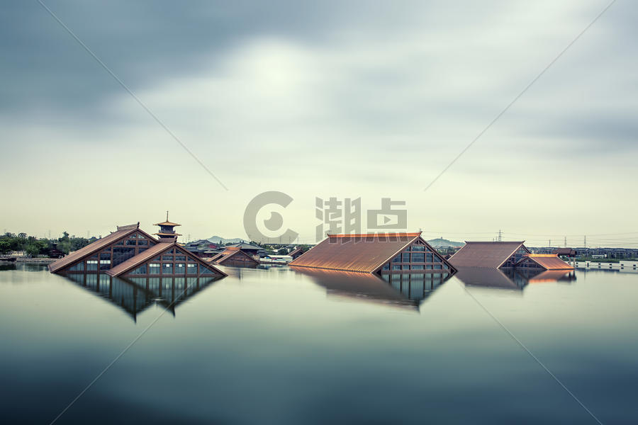 上海松江广富林水下博物馆图片素材免费下载