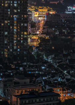 上海城市悠久的名胜建筑豫园图片素材免费下载