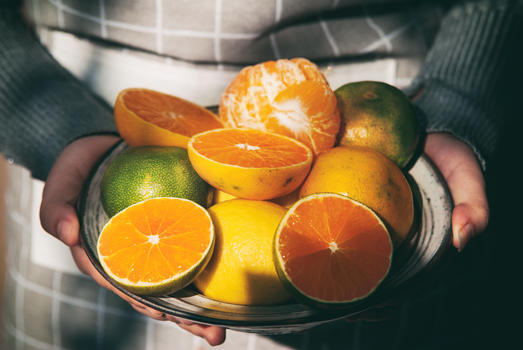 新鲜美味的橘子图片素材免费下载