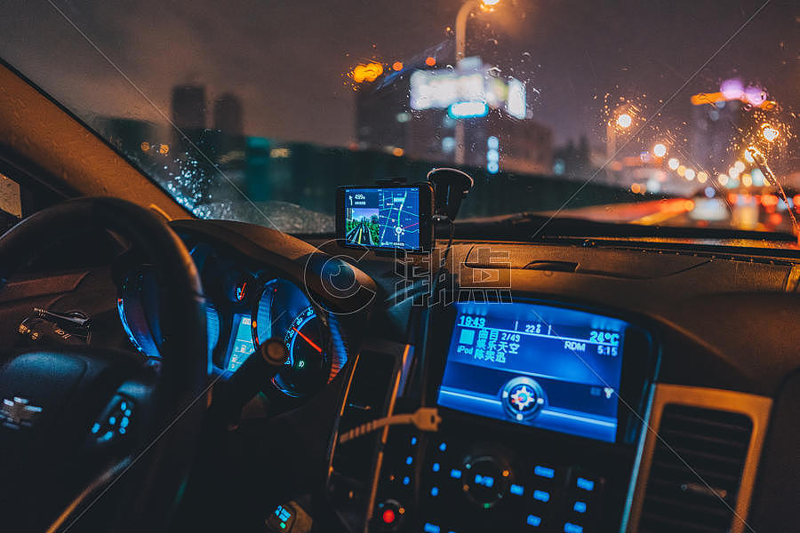 夜晚汽车驾驶摄影图7952*5304图片素材免费下载-编号722101-潮点视频