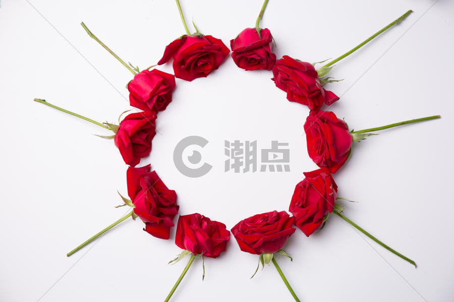 玫瑰花造型图片素材免费下载