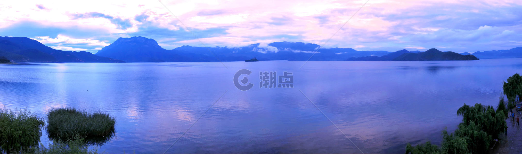 泸沽湖图片素材免费下载